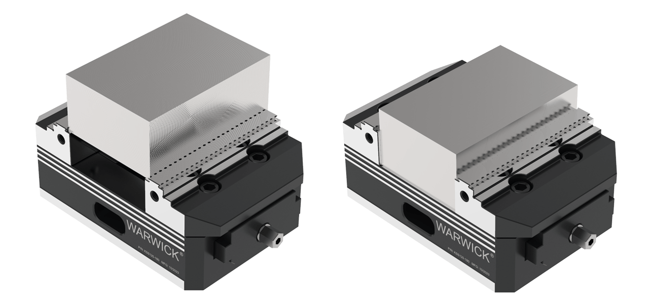 high precision self centering vise for 5 axis Machine center