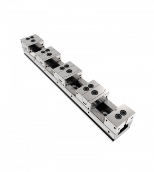 modular vise in row multiple rail vise for cnc machine center