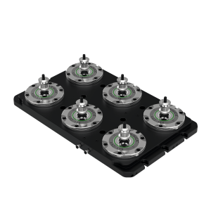 Multi plates zero point clamping pallet systems