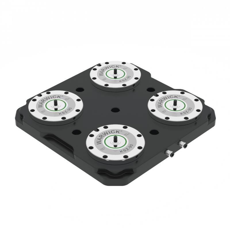 4 bases position zero point clamping systems