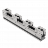 CNC precision vice in row for cnc machine center