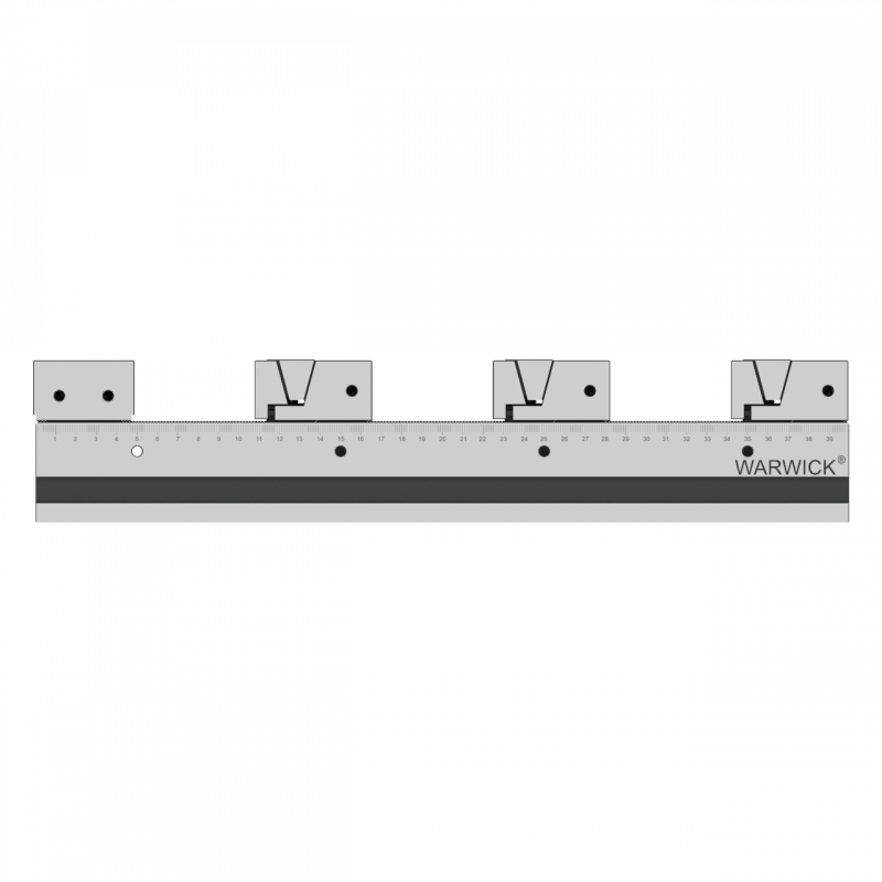 CNC precision vice in row for cnc machine center