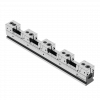 CNC precision vice in row for cnc machine center