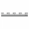 CNC precision vice in row for cnc machine center