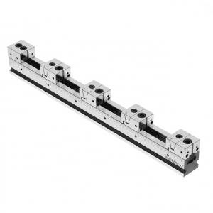 CNC precision vice in row for cnc machine center