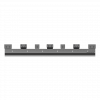 Multiflex rail vise for horizontal machine center